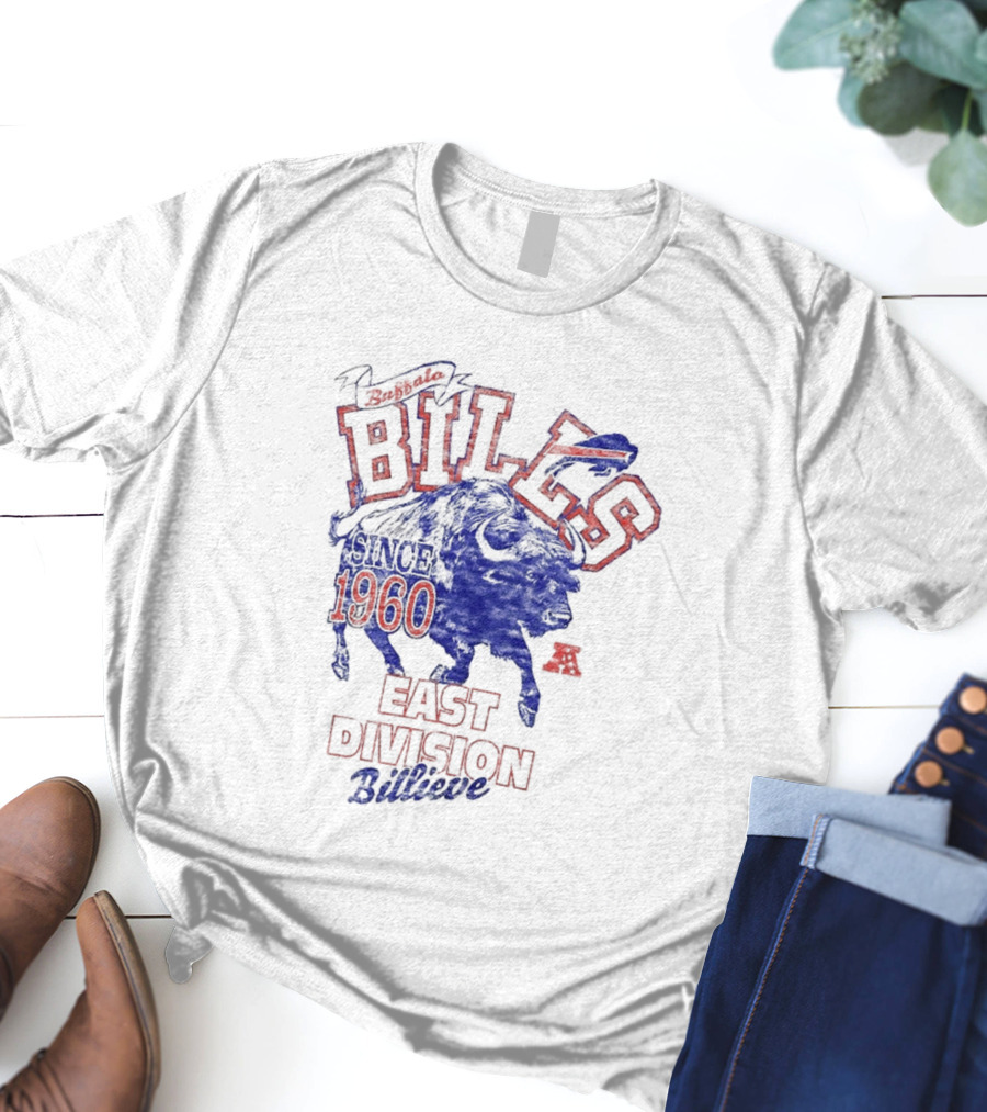 Buffalo Bills Since 1960 East Division Billieve T-Shirt