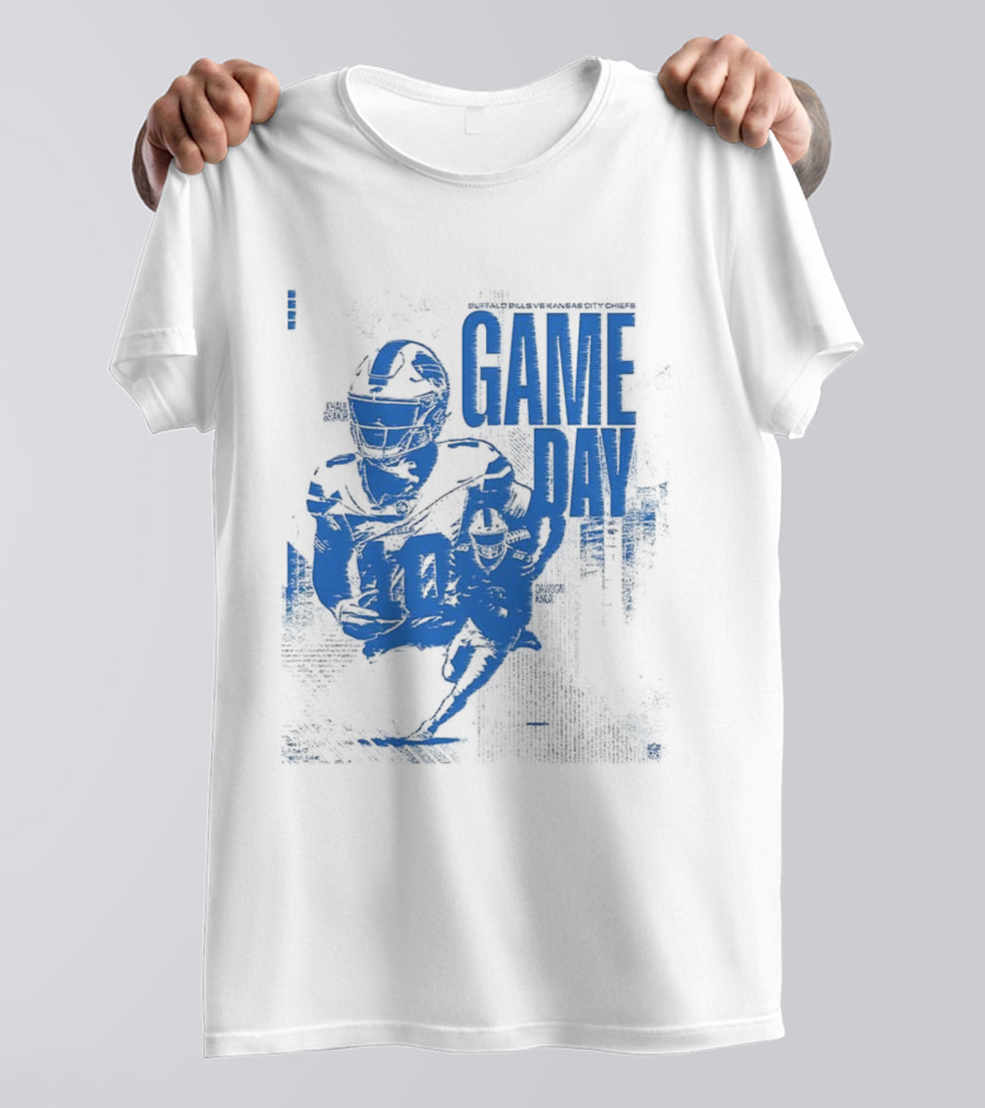 Buffalo Bills Vs Kansas City Chiefs 2025 NFL Game Day Matchup Highlights T-Shirt