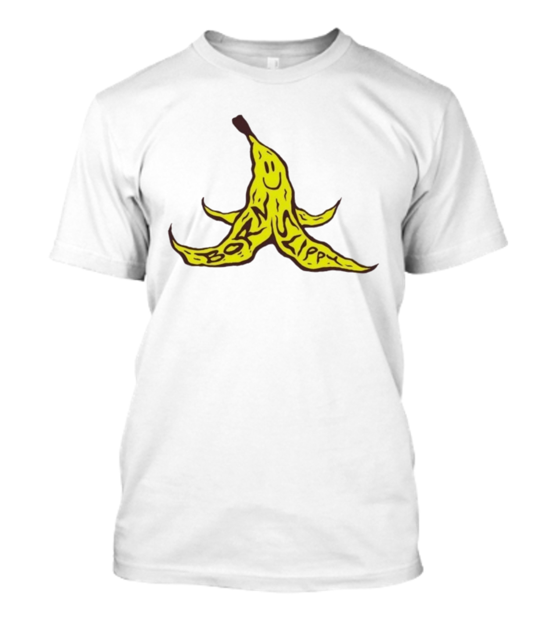 Born Slippy Banana Happy Face Icon Nostalgia T-Shirt