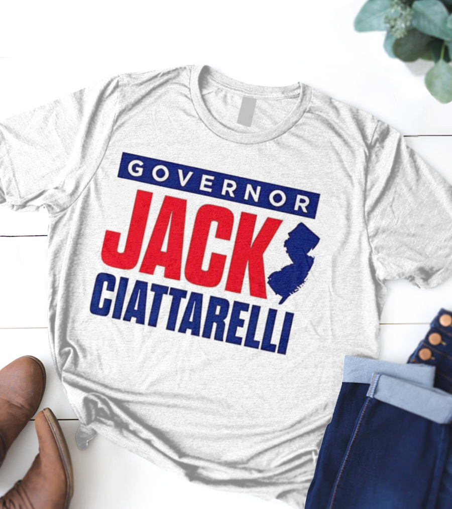Governor Jack Ciattarelli 2025 New Jersey Campaign T-Shirt