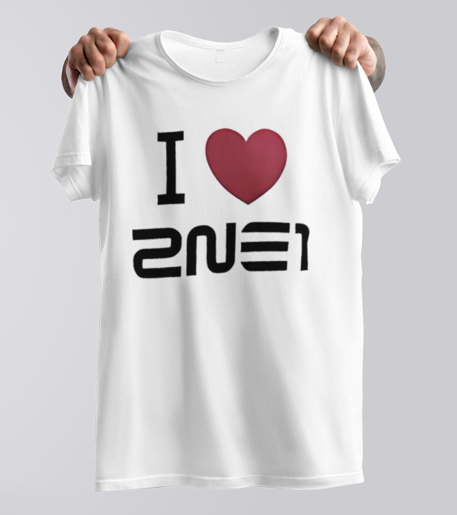 I Love 2NE1 K-pop Legend Iconic South Korean Girl Group T-Shirt