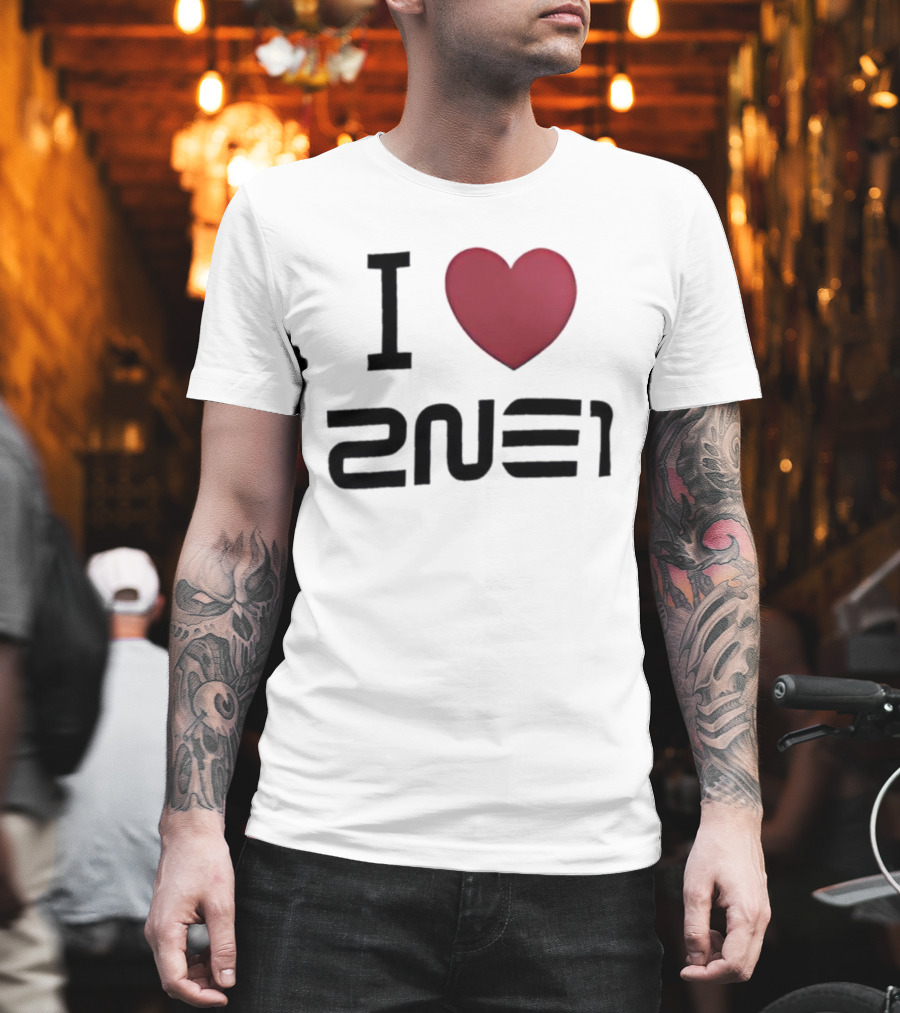 I Love 2NE1 K-pop Legend Iconic South Korean Girl Group T-Shirt