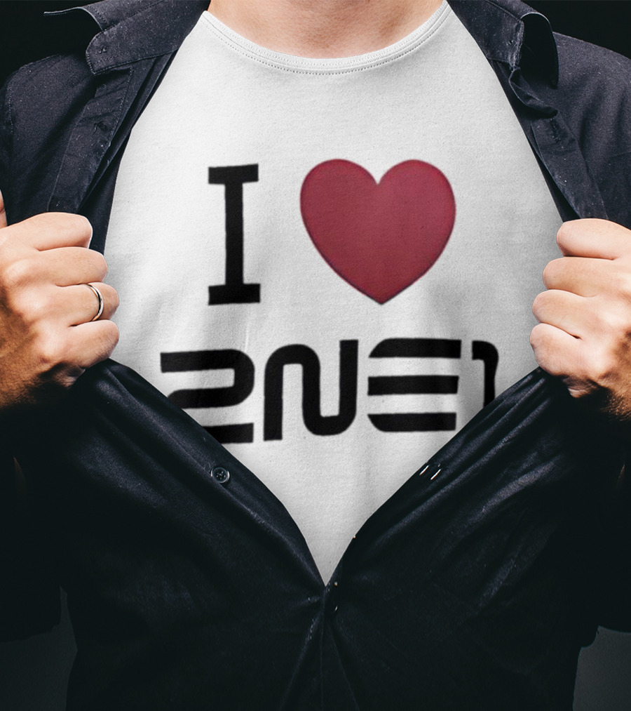 I Love 2NE1 K-pop Legend Iconic South Korean Girl Group T-Shirt
