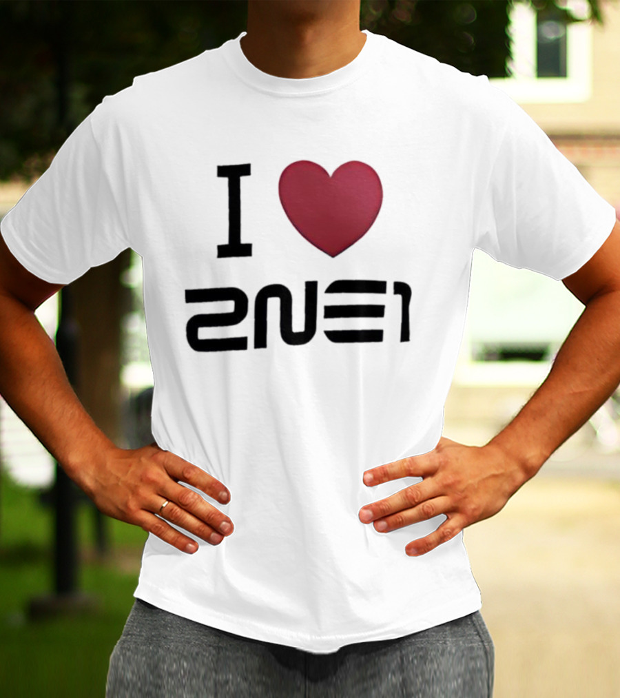 I Love 2NE1 K-pop Legend Iconic South Korean Girl Group T-Shirt