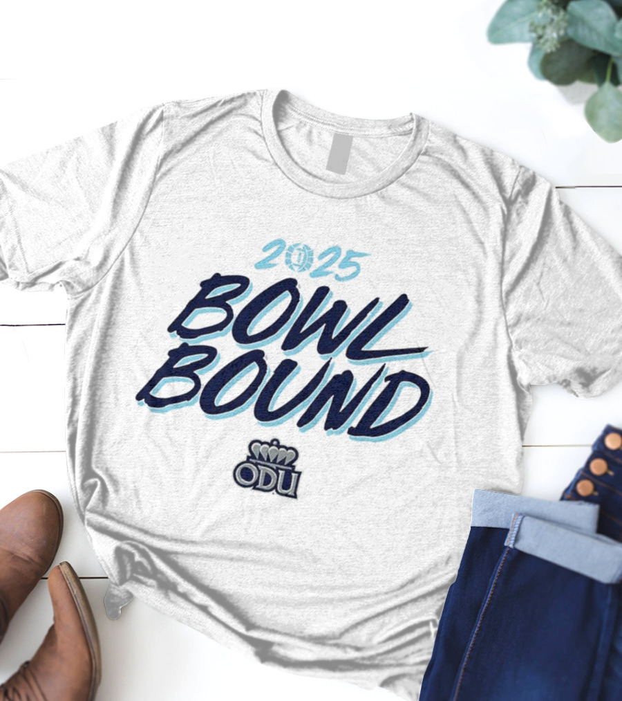 2025 Bowl Bound ODU Monarchs Football T-Shirt