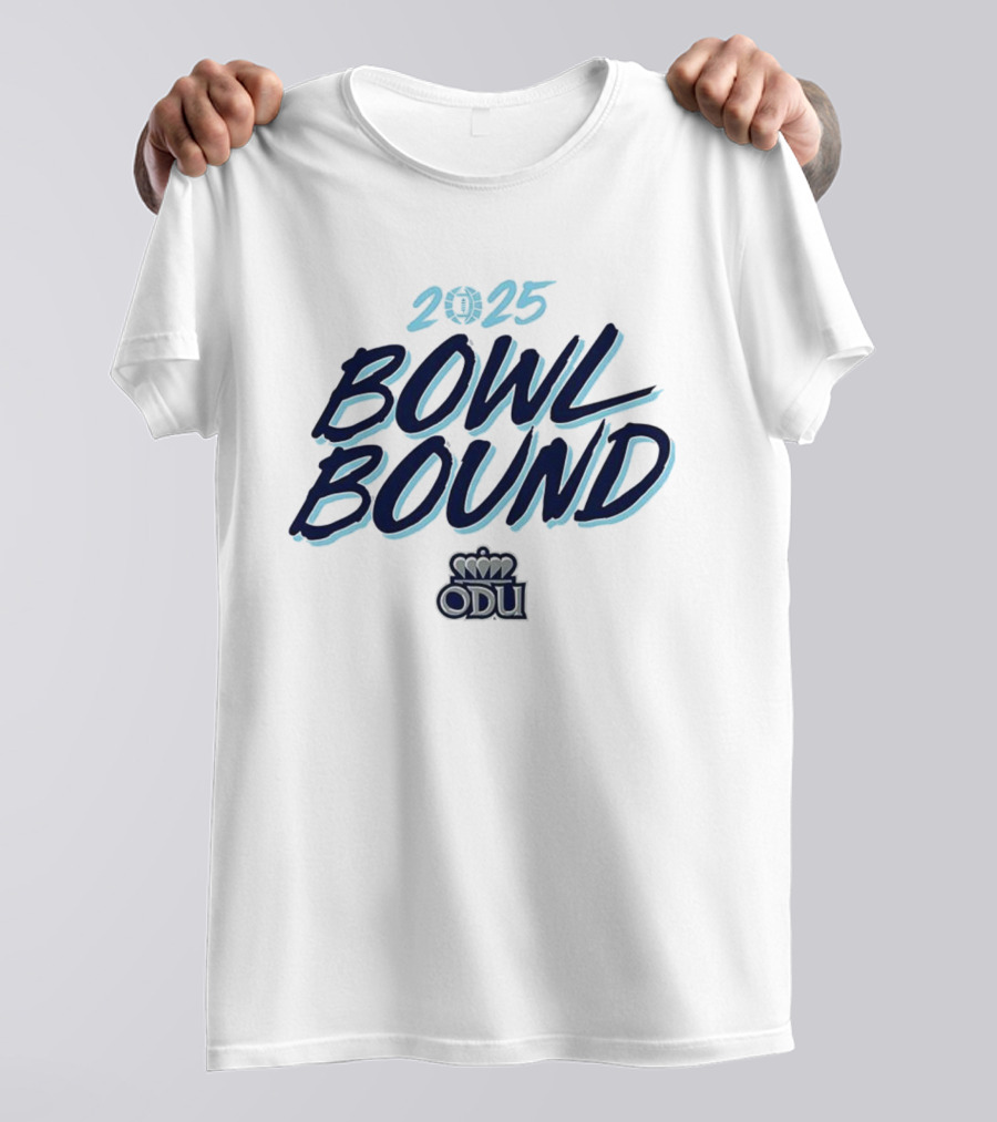 2025 Bowl Bound ODU Monarchs Football T-Shirt