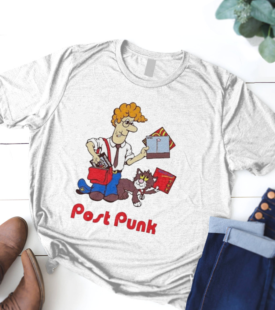 Post Punk Television Marquee Moon Wire Cigarettes Compilation T-Shirt