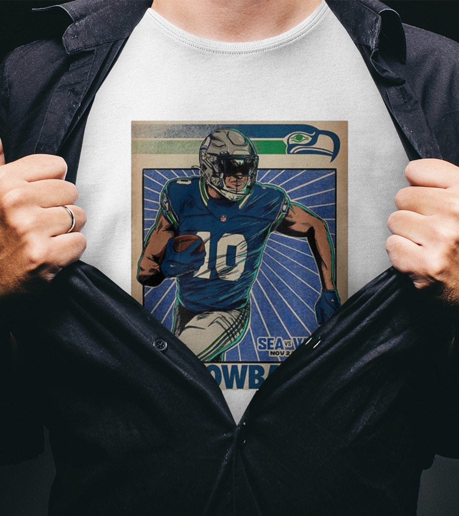 Seattle Seahawks Vs Washington Commanders Nov 2 Throwback NFL 2025 T-Shirt