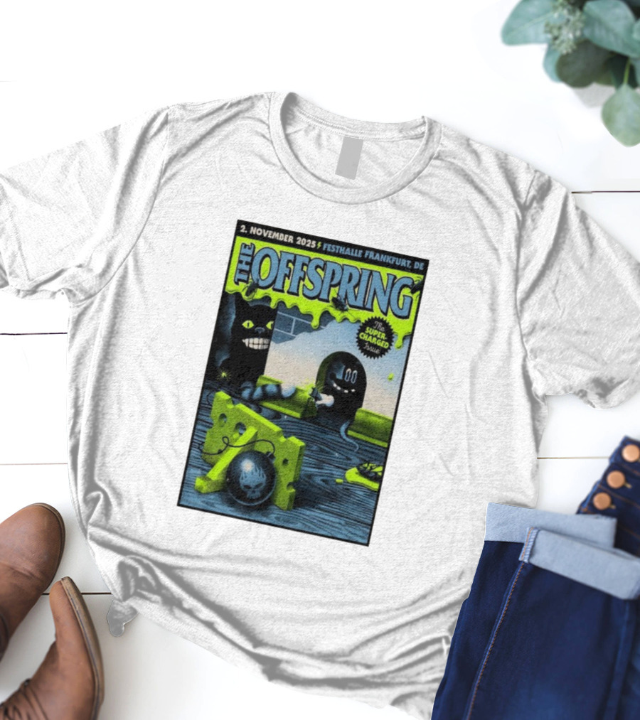The Offspring Festhalle Frankfurt November 2 2025 Super-Charged Issue T-Shirt