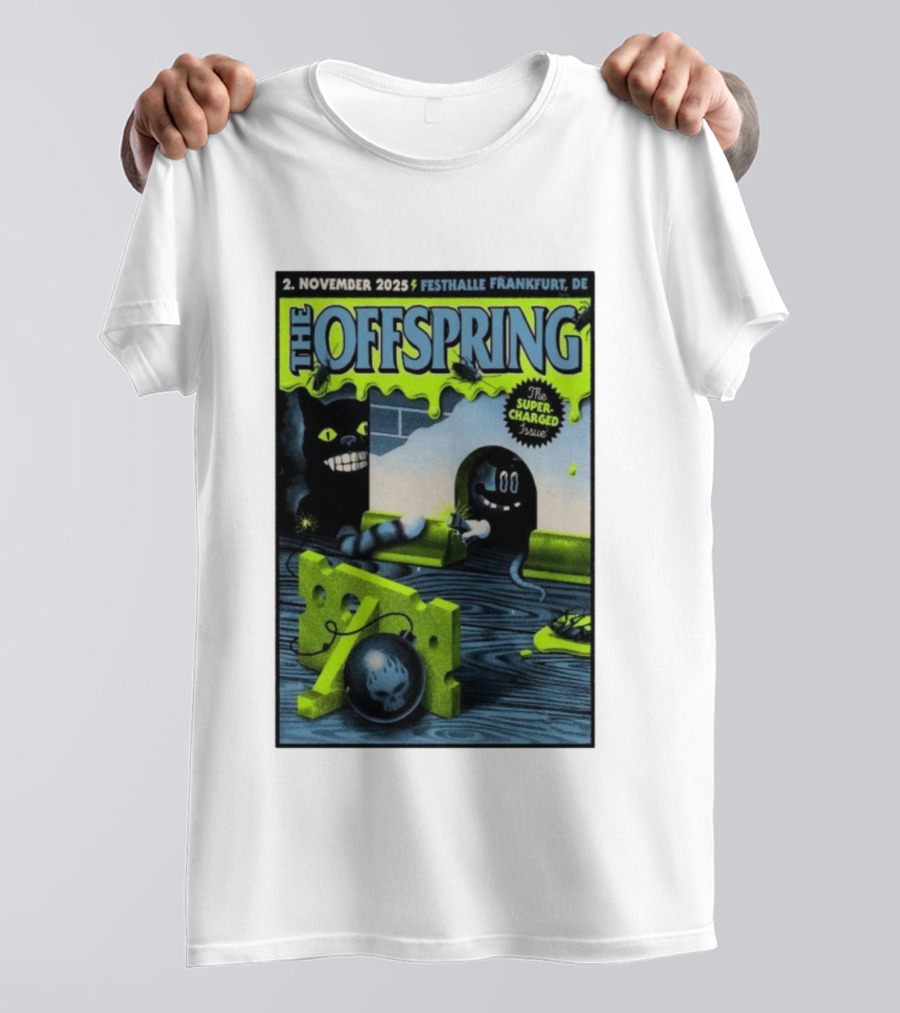 The Offspring Festhalle Frankfurt November 2 2025 Super-Charged Issue T-Shirt