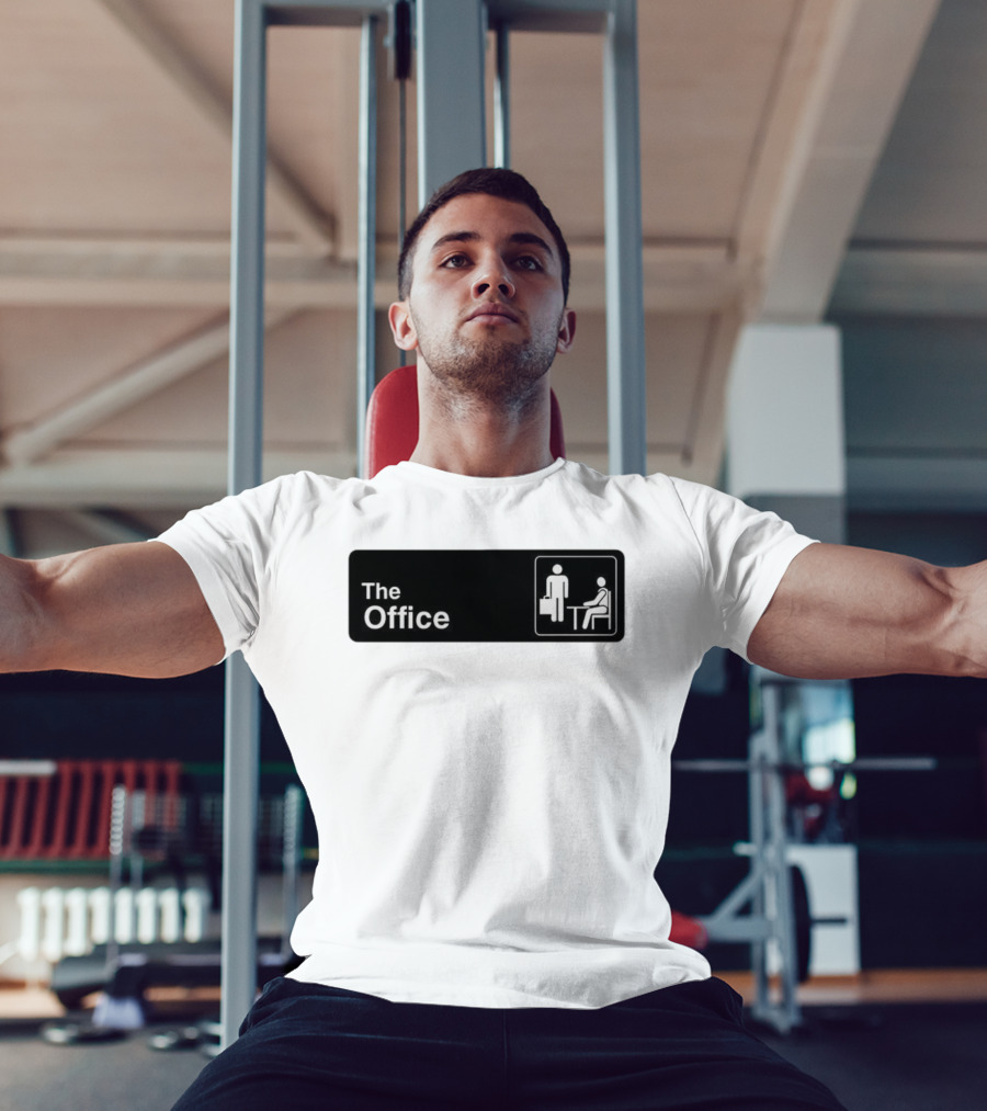 The Office Black And White Iconic Symbol Design T-Shirt