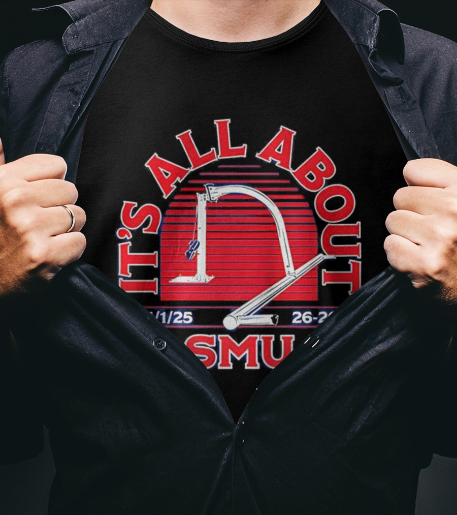 It's All About SMU 11/1/25 26-20 T-Shirt
