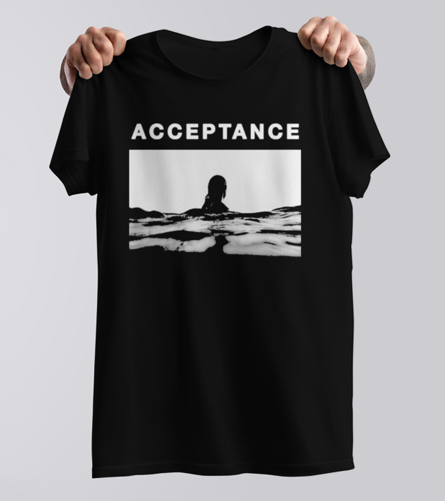 ACCEPTANCE Wild Free Ocean Silhouette T-Shirt