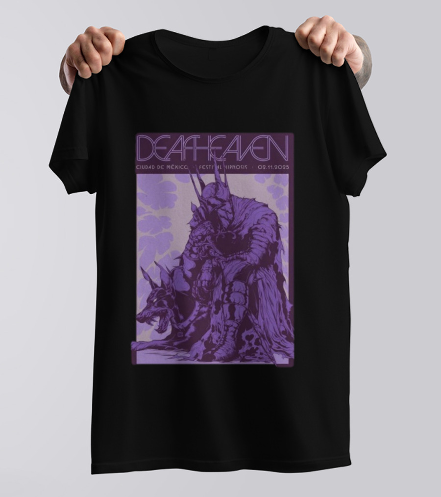 Deafheaven Festival Hipnosis 02.11.2025 Ciudad De México T-Shirt