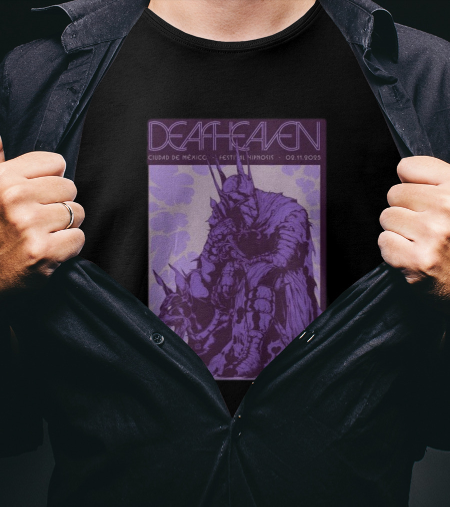 Deafheaven Festival Hipnosis 02.11.2025 Ciudad De México T-Shirt