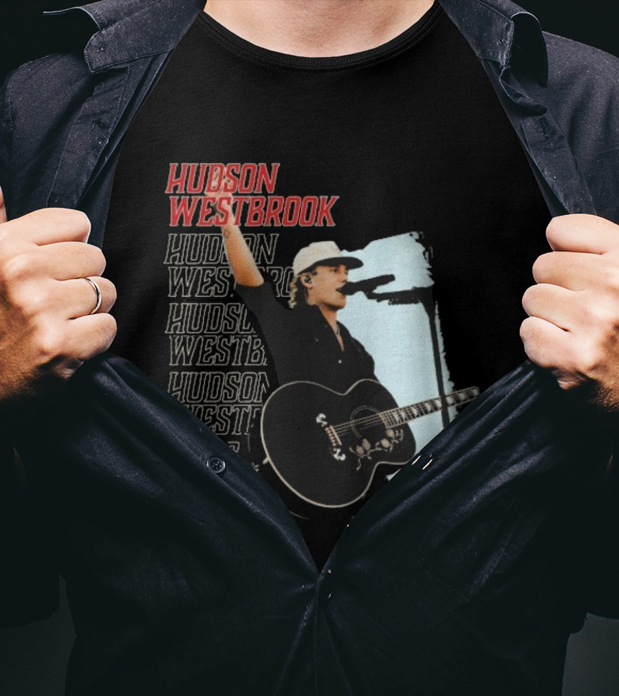 Hudson Westbrook Encore Performance Guitar Microphone T-Shirt