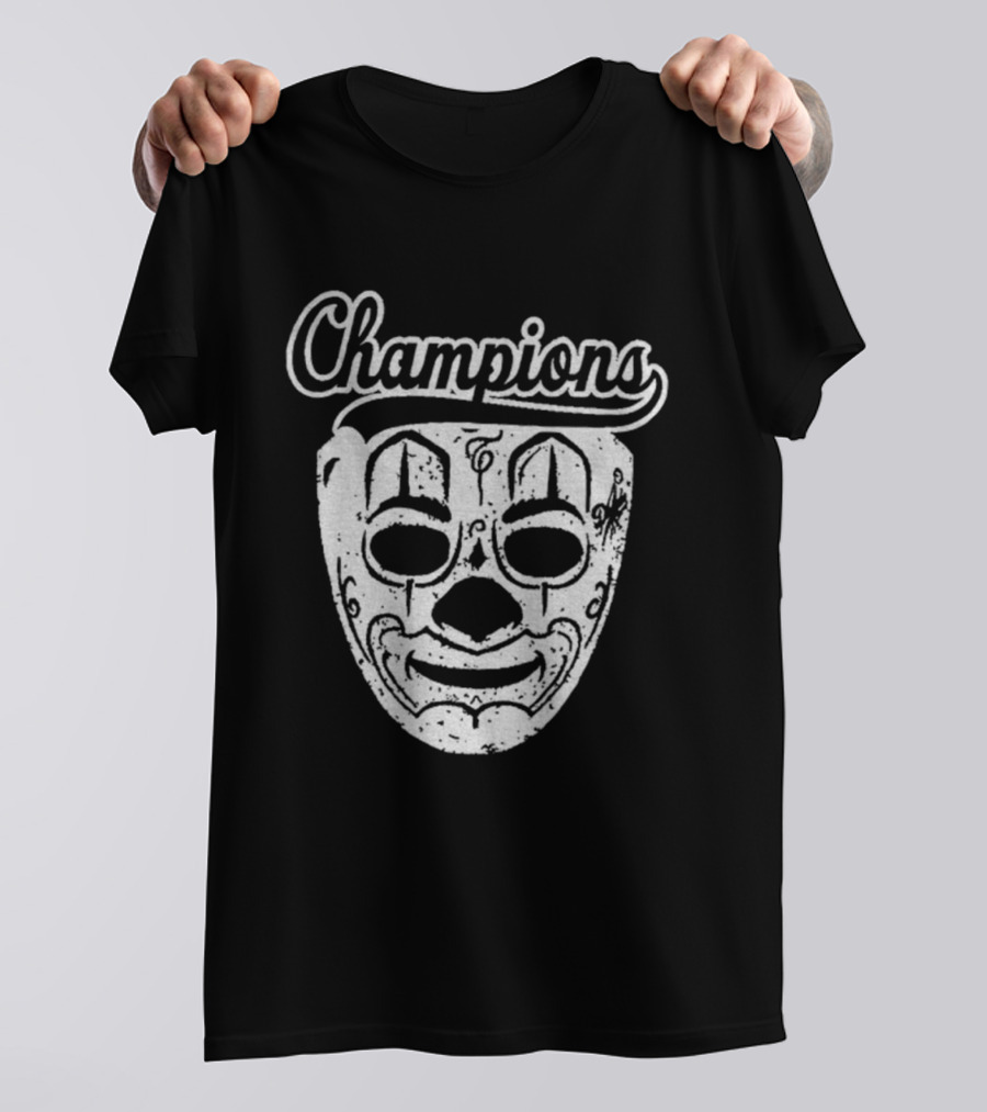 Los Angeles Dodgers Champions Game Day MLB World Series 2025 Mask T-Shirt