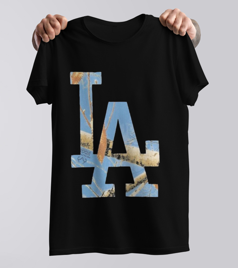 Los Angeles Dodgers LA Realtree Edge Camouflage T-Shirt