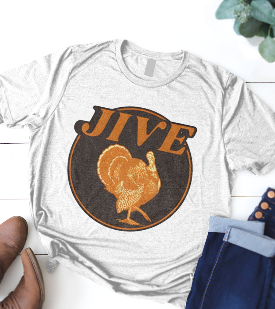 Jive Turkey Retro Style Thanksgiving Humor T-Shirt