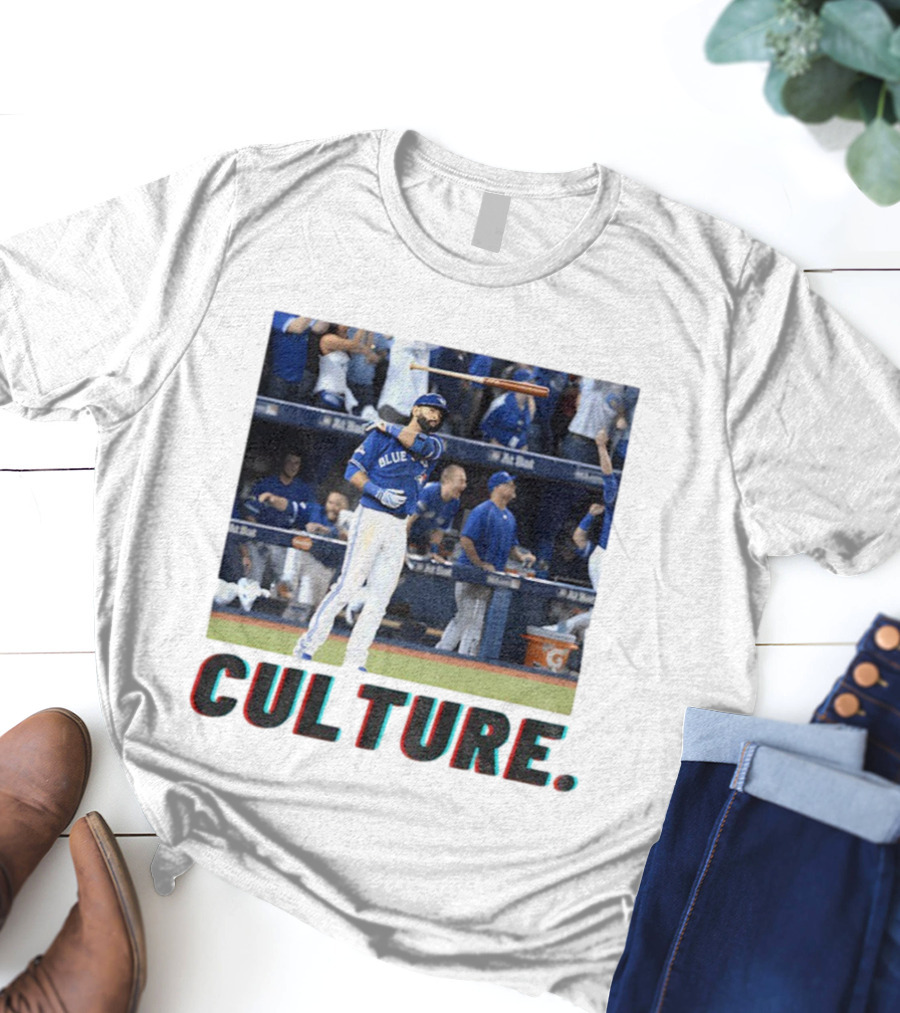 Blue Jays Jose Bautista Iconic Bat Flip Culture Celebration T-Shirt