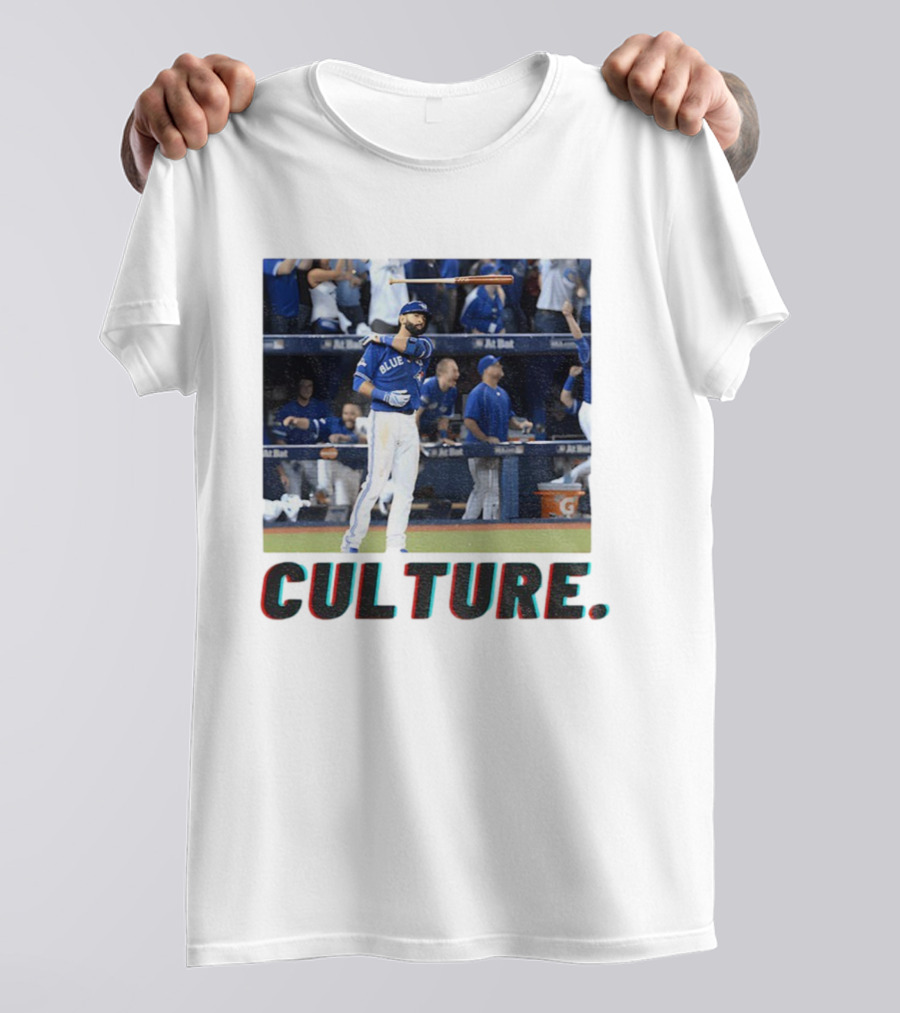 Blue Jays Jose Bautista Iconic Bat Flip Culture Celebration T-Shirt