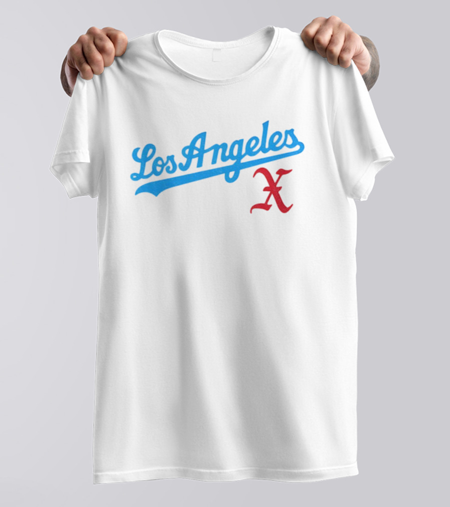 Los Angeles Dodgers MLB 2025 World Series Baseball X T-Shirt