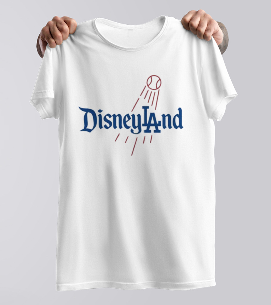 Disneyland LA Baseball Dodgers T-Shirt
