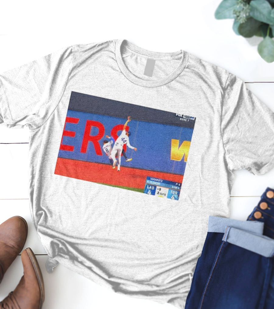 Andy Pages Game-Winning Catch Dodgers World Series 2025 Champions Game 7 T-Shirt