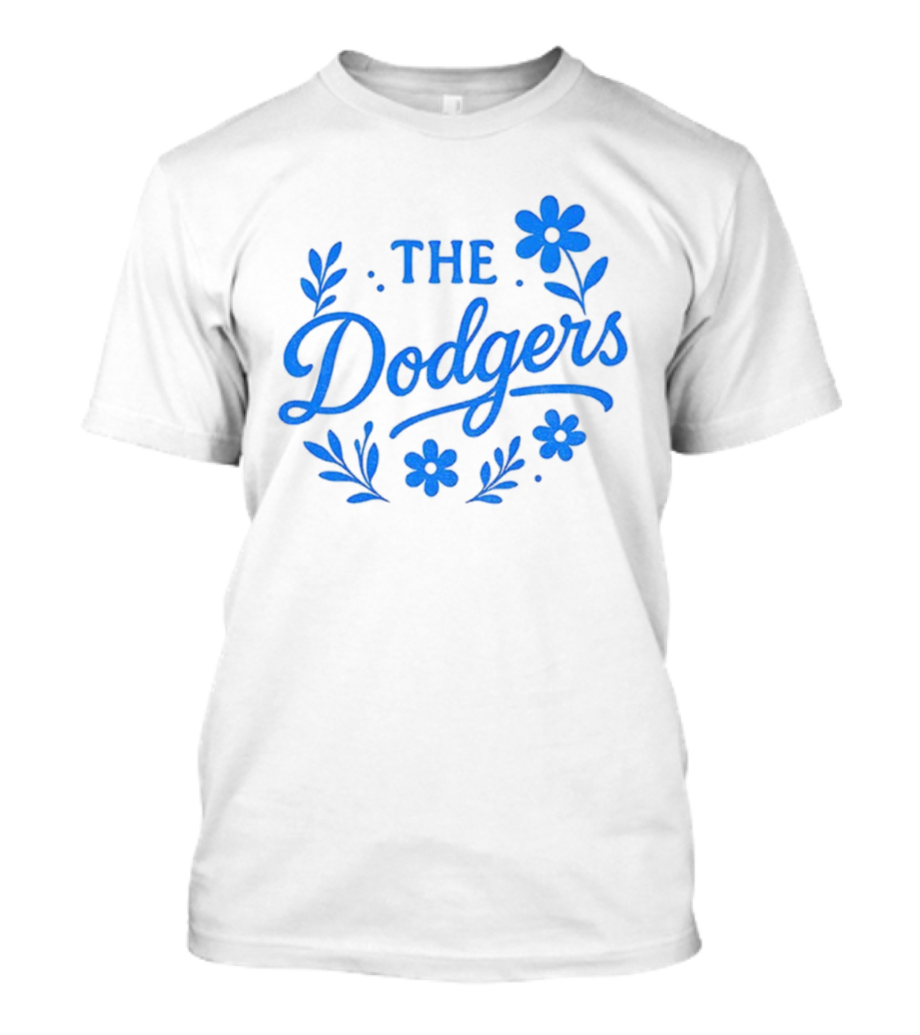 Floral Dodgers World Series 2025 Los Angeles Dodgers Flowers T-Shirt