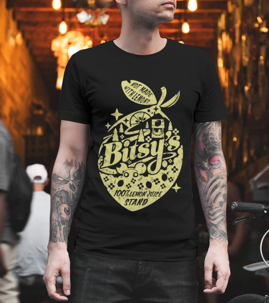 Bitsy Stand 100% Lemon Juice Not Made With Lemons T-Shirt