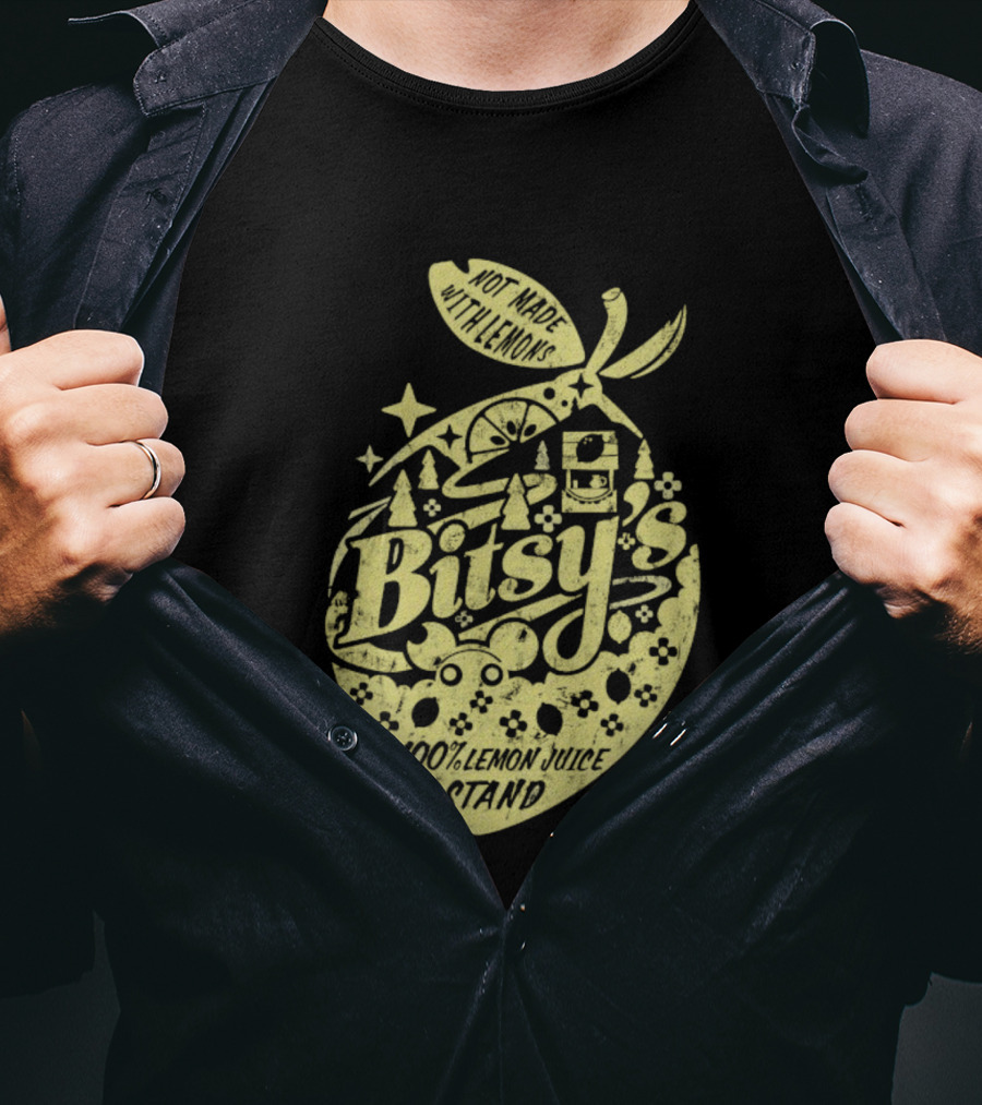 Bitsy Stand 100% Lemon Juice Not Made With Lemons T-Shirt