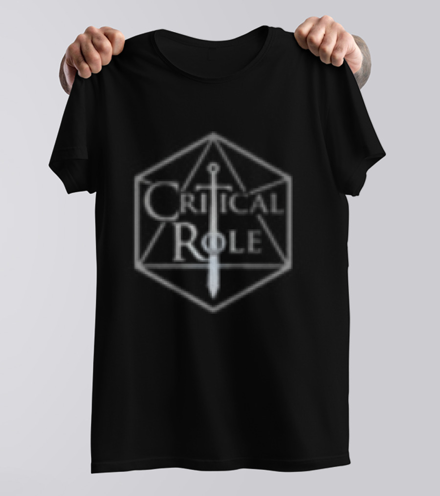 Critical Role Campaign 4 Roll Call Hexagonal Emblem T-Shirt