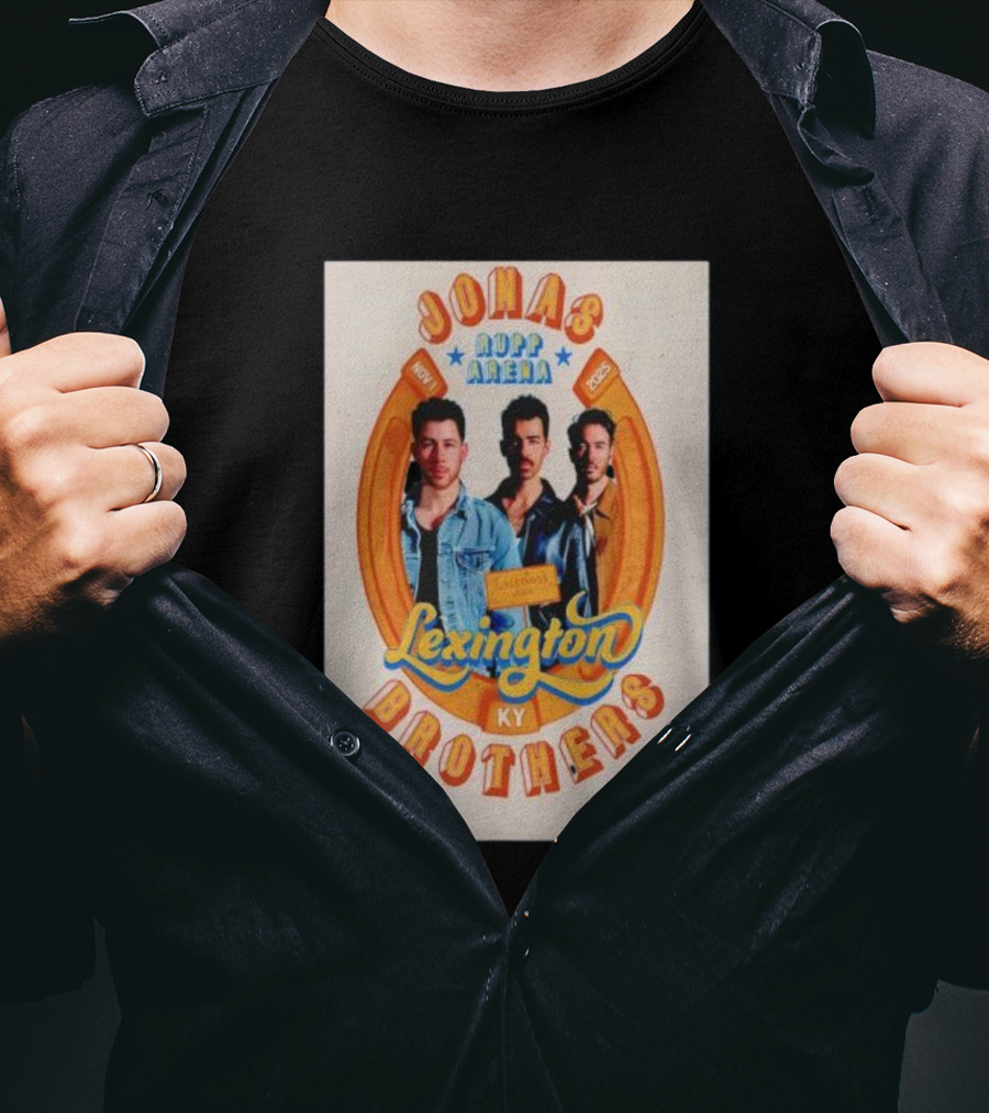 Jonas Brothers Rupp Arena Lexington KY Nov 1 2025 T-Shirt
