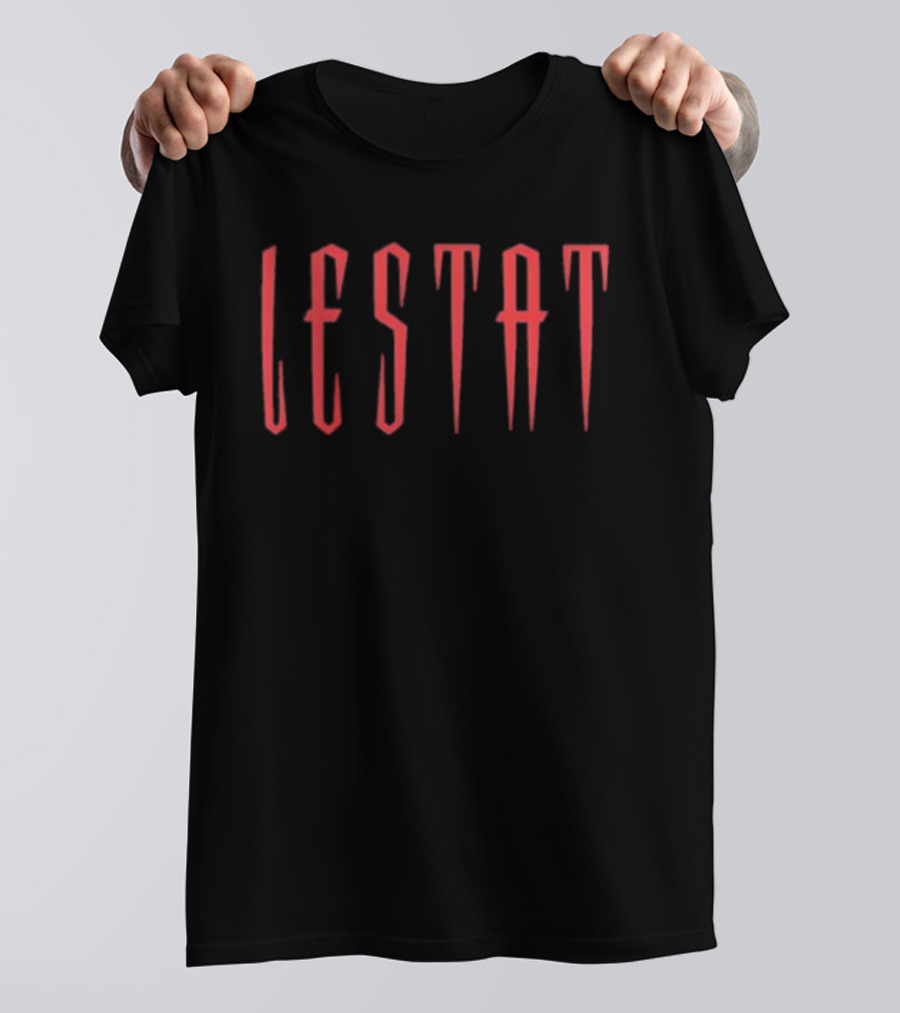 Lestat Vampire Band Iconic Red Font T-Shirt