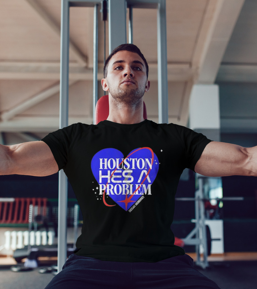 Houston He’s A Problem Heart Tour Graphic T-Shirt