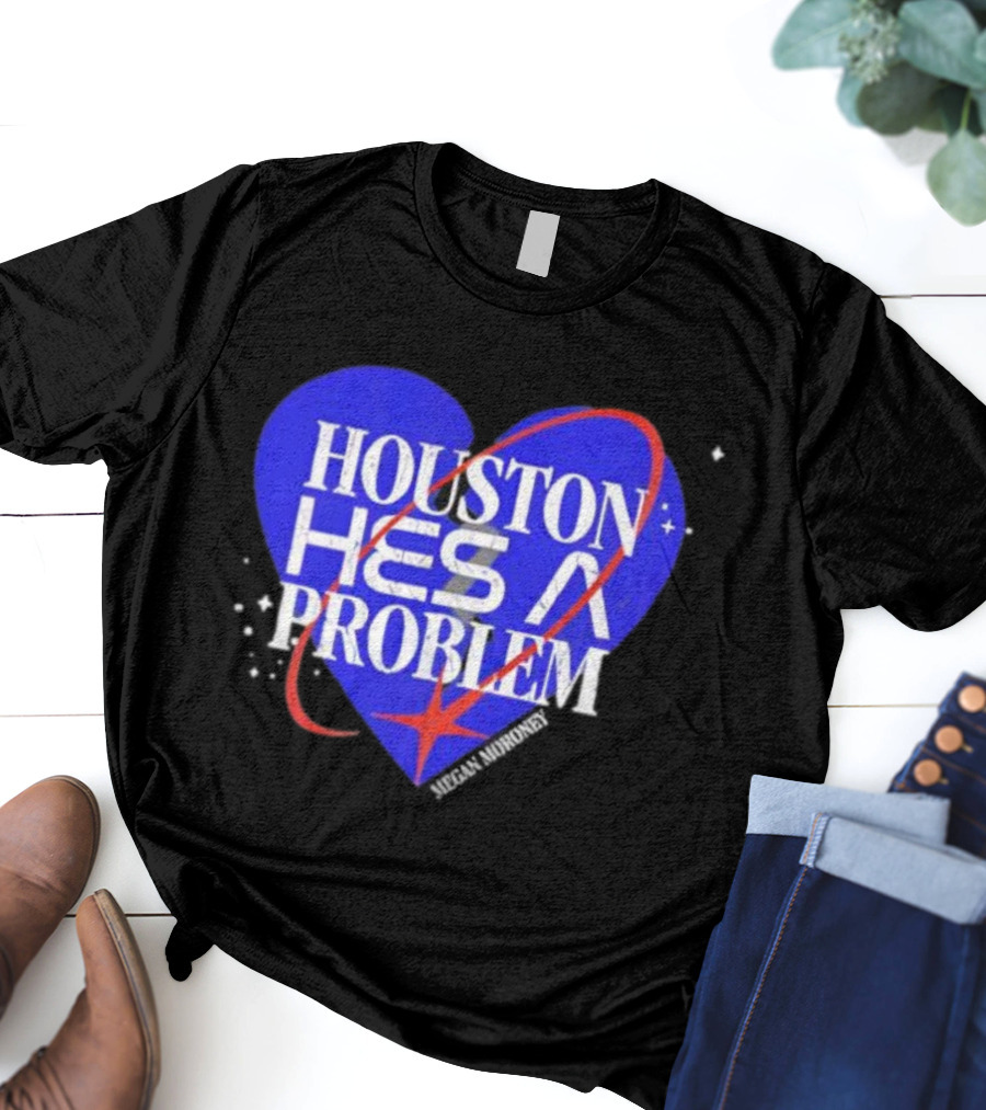 Houston He’s A Problem Heart Tour Graphic T-Shirt