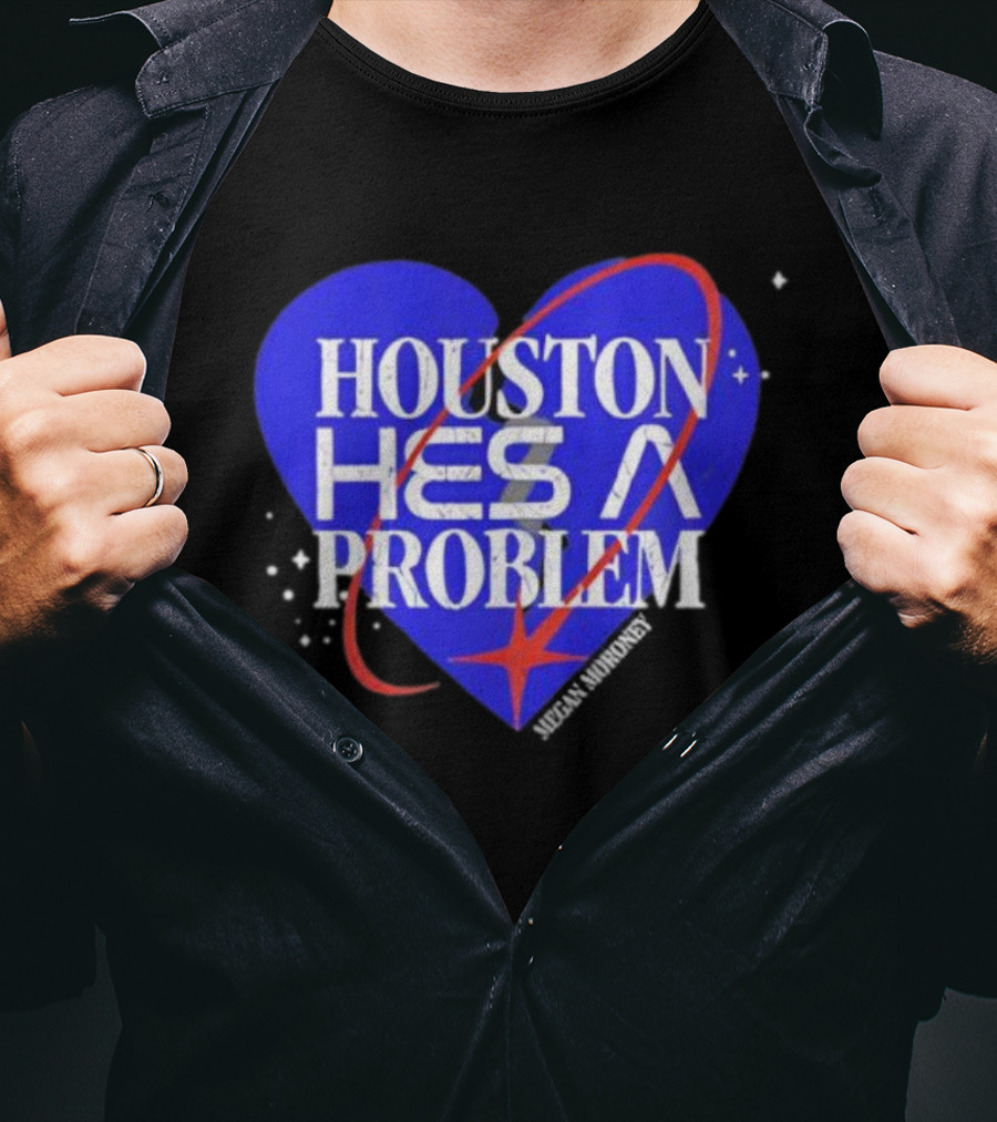 Houston He’s A Problem Heart Tour Graphic T-Shirt
