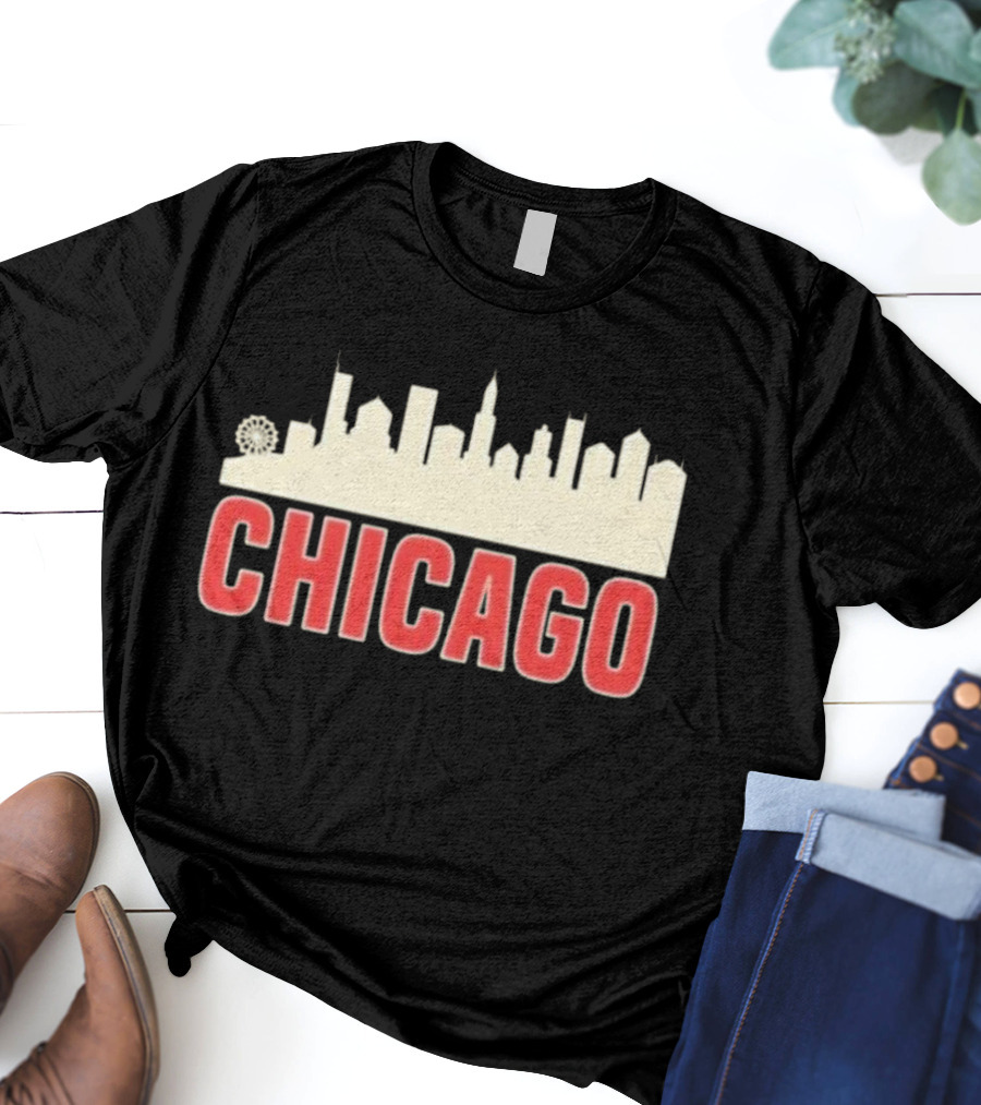 The Conners Jackie Harris Chicago Skyline T-Shirt