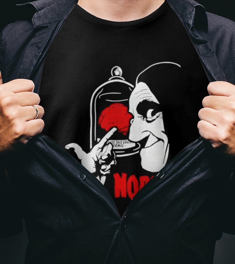 Abby Normal Red Brain Young Frankenstein Character настрой T-Shirt