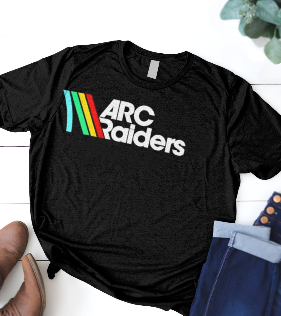 ARC Raiders Multicolor Retro Text Design T-Shirt