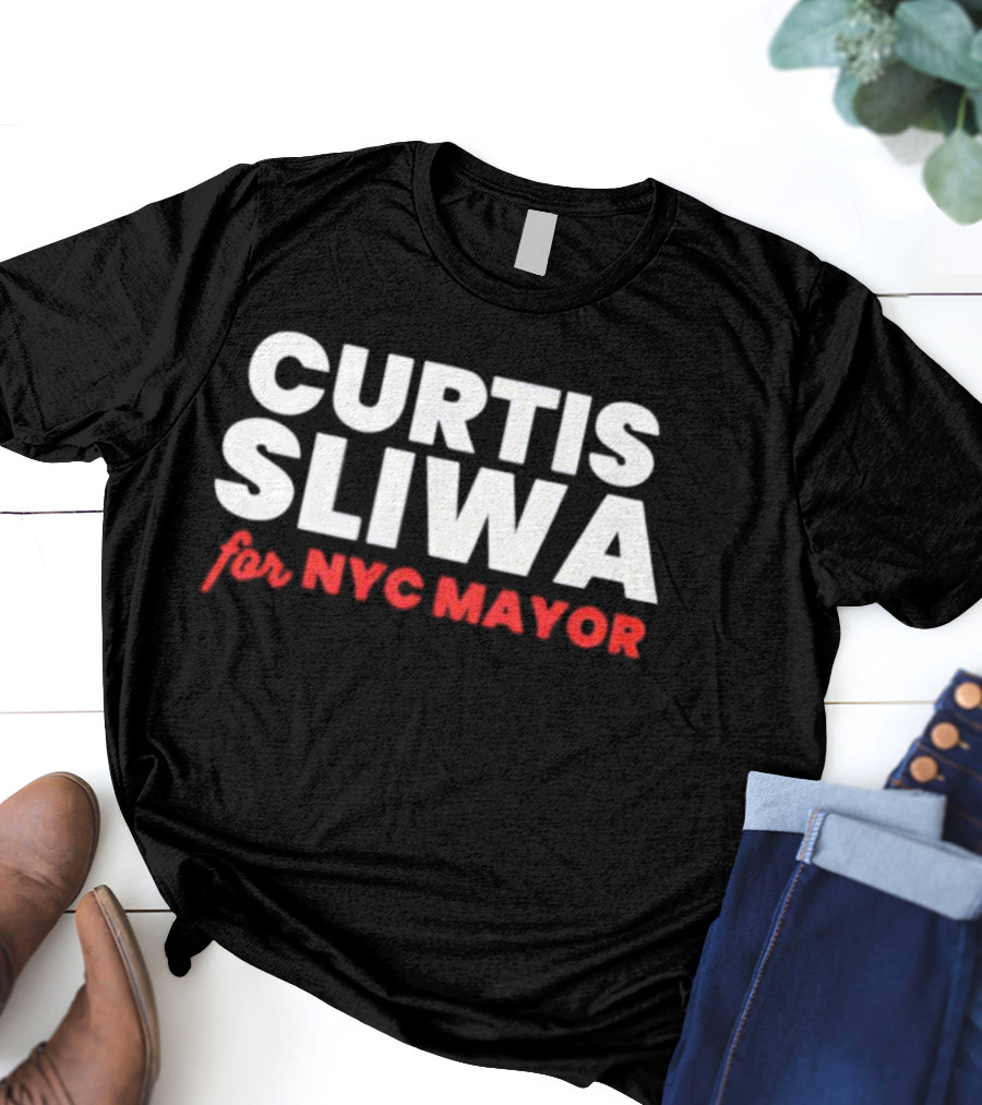 Curtis Sliwa For NYC Mayor Campaign T-Shirt