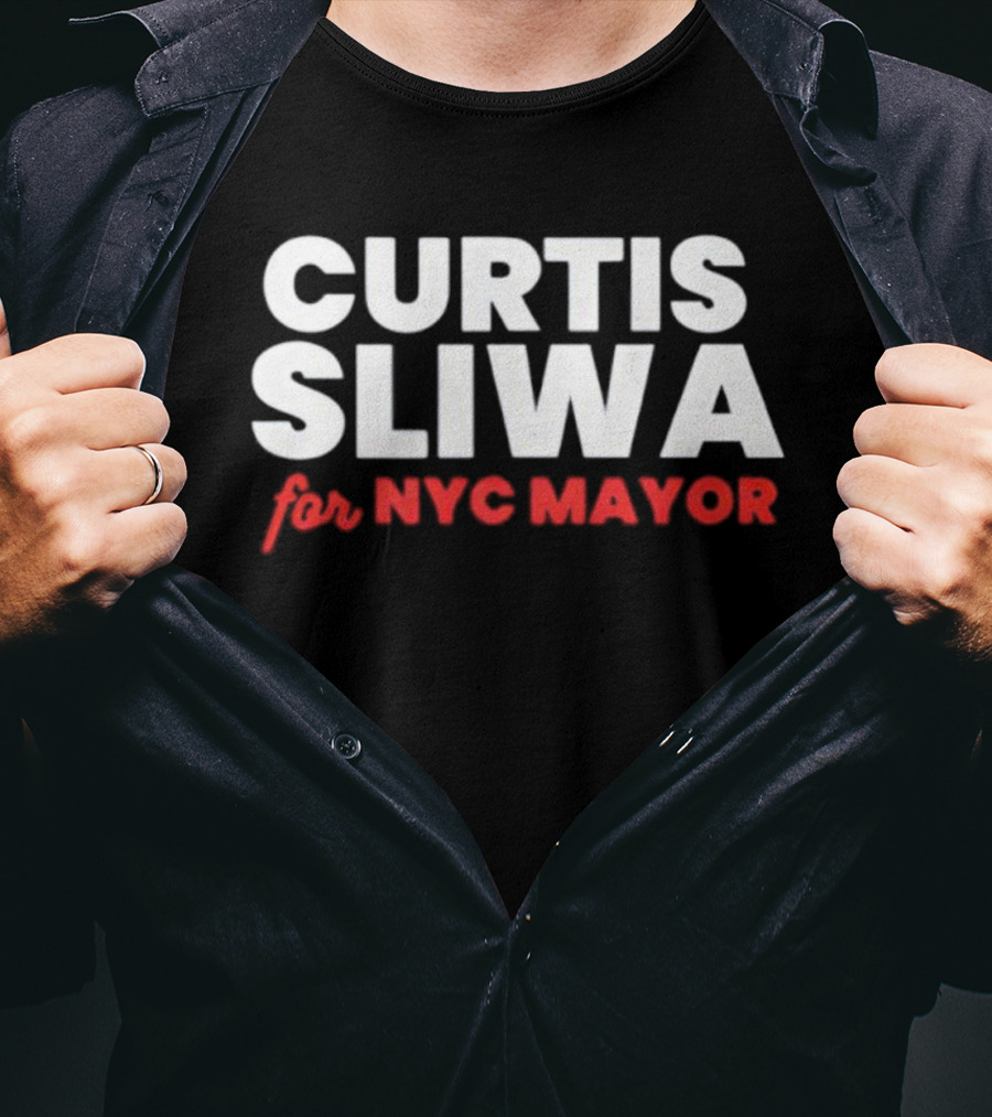 Curtis Sliwa For NYC Mayor Campaign T-Shirt