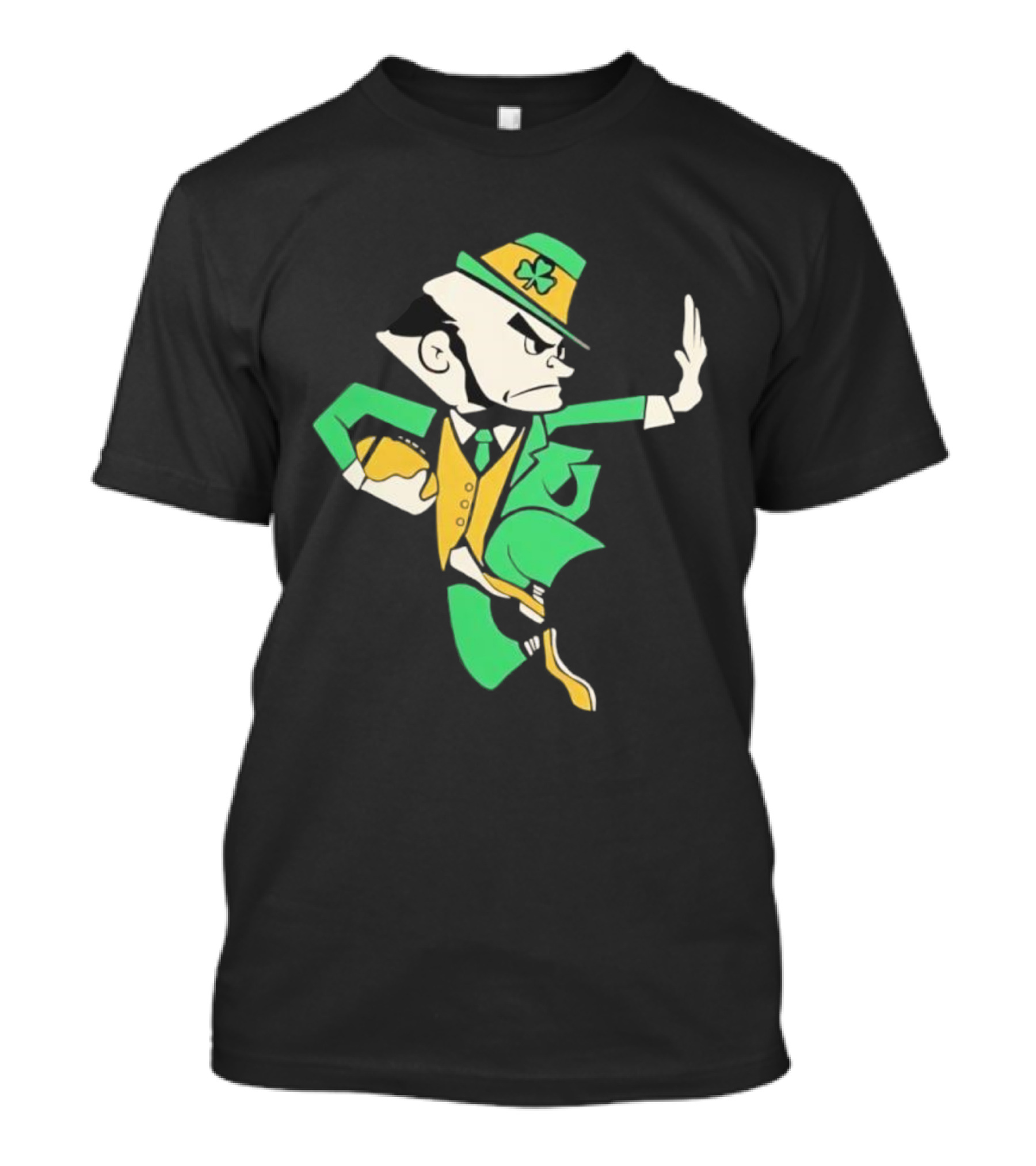 Notre Dame Fighting Irish Traditional Leprechaun Mascot T-Shirt