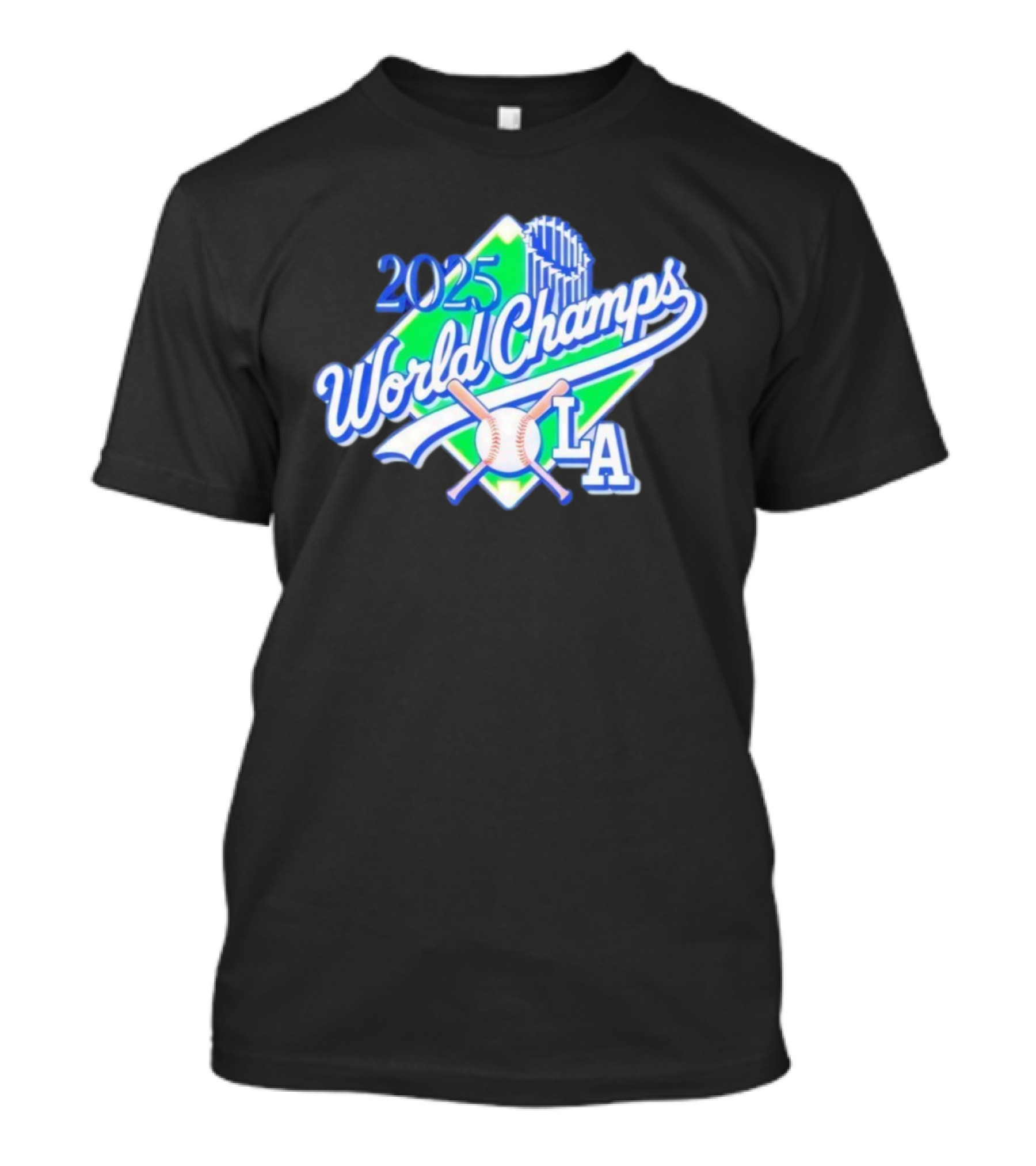2025 World Champs LA Baseball Celebration T-Shirt