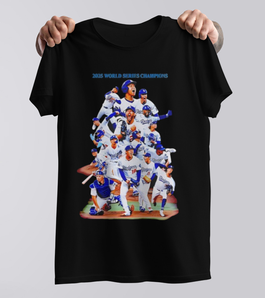 Yoshinobu Yamamoto GOAT Los Angeles Dodgers World Series Champions T-Shirt