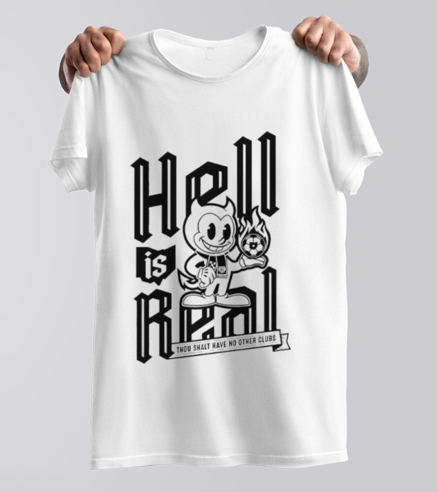 Hell Is Real 2025 Li’l Devil Thou Shalt Have No Other Clubs T-Shirt