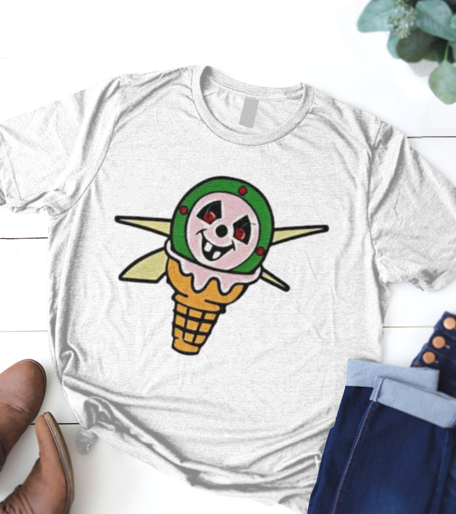 Icecream Reebok Octane Blender Cone Face Collaboration T-Shirt
