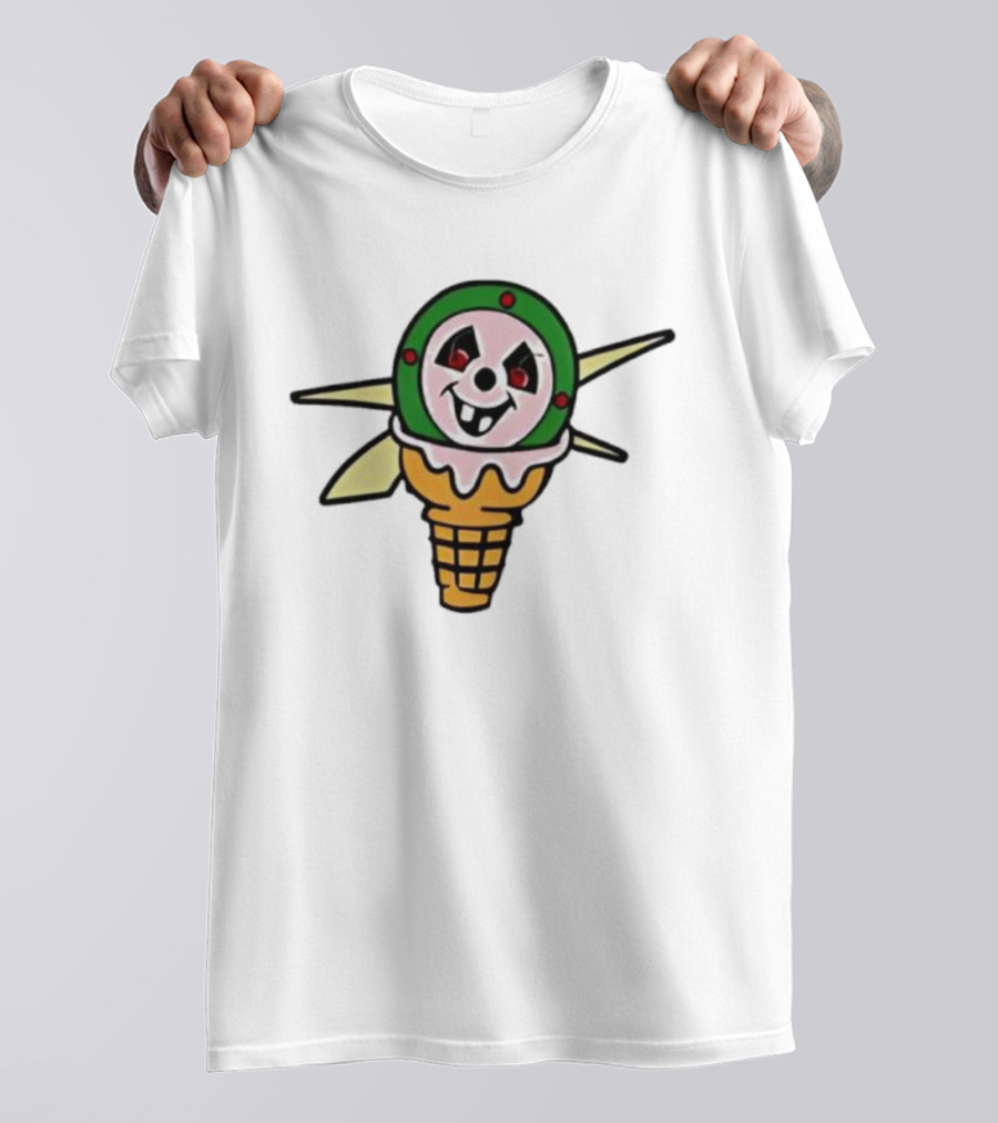 Icecream Reebok Octane Blender Cone Face Collaboration T-Shirt