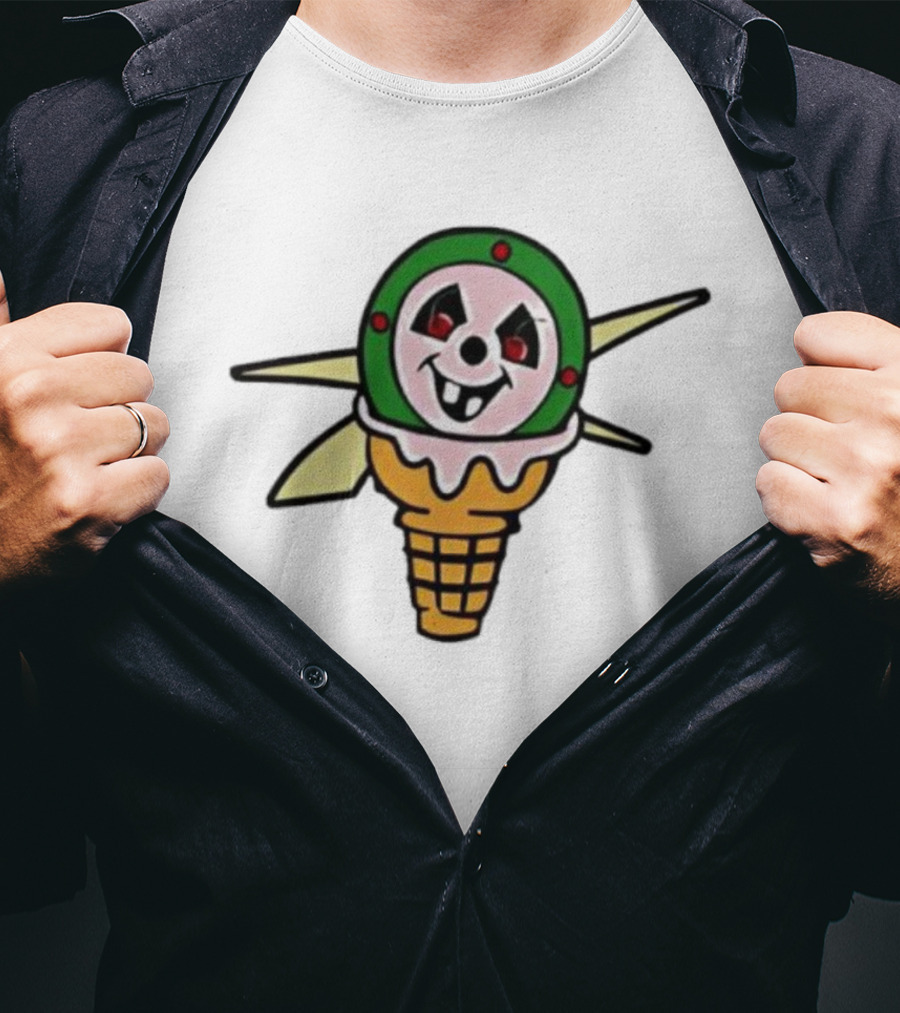 Icecream Reebok Octane Blender Cone Face Collaboration T-Shirt