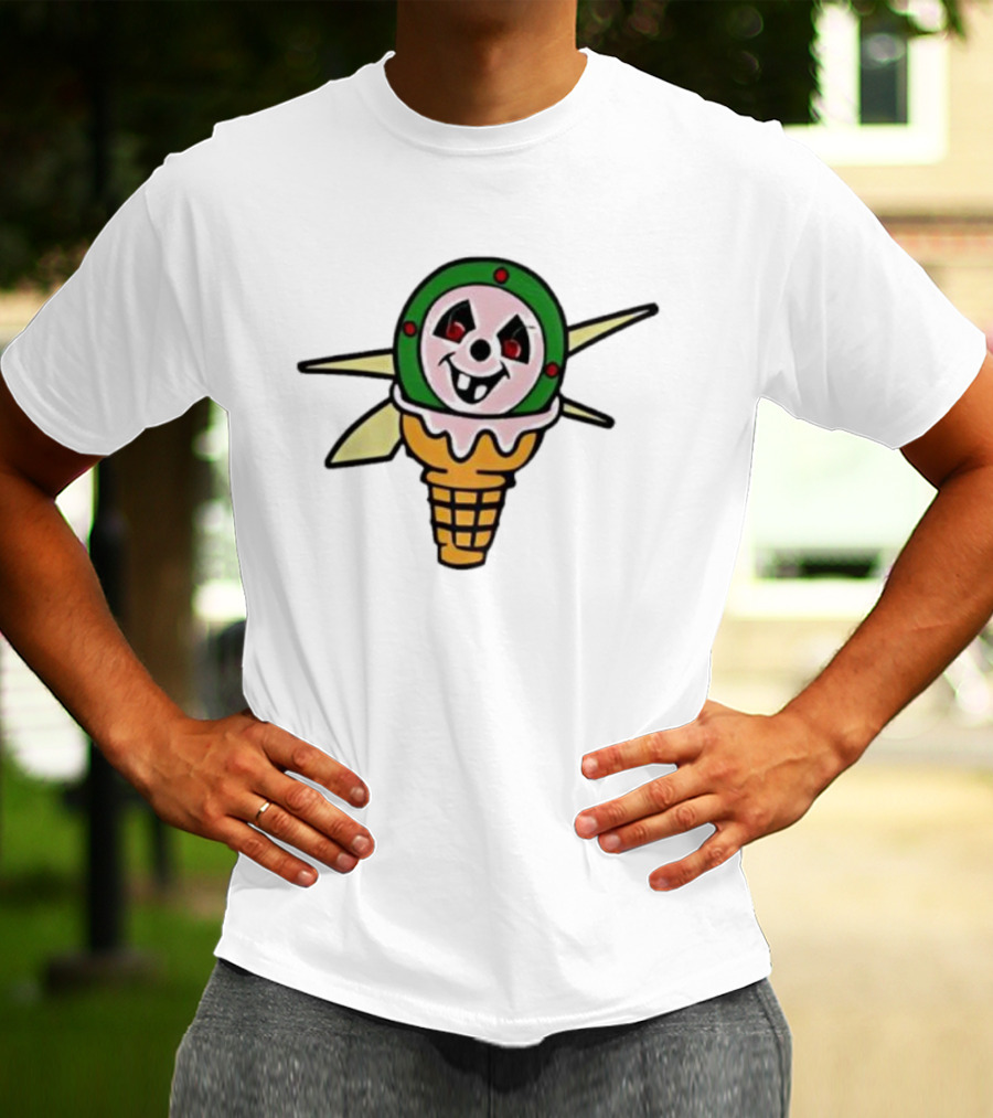 Icecream Reebok Octane Blender Cone Face Collaboration T-Shirt